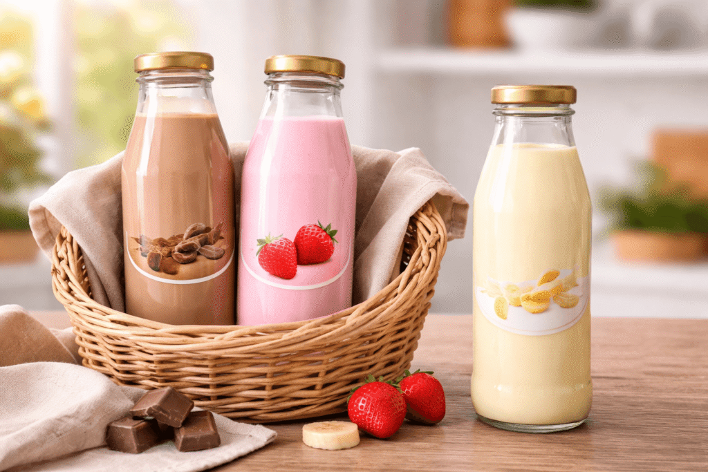 flavoured milk